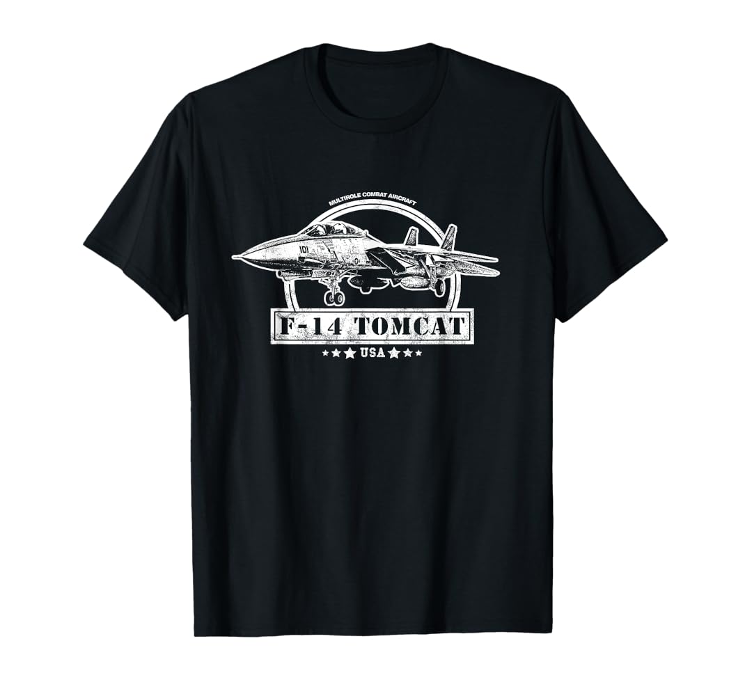 Amazon | F-14 トムキャット 戦闘機 Tシャツ | Tシャツ